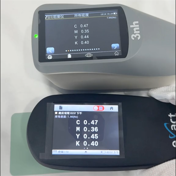 水蜜桃网站在线看时国产密度仪和爱色丽进口密度仪的测量数据对比